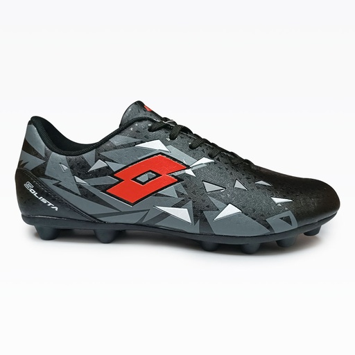 [LO-SOLISTA/RU-BRED-8] ZAPATOS CABALLERO LO-SOLISTA/RU (H10-BLACK/GREY/RED, 8)