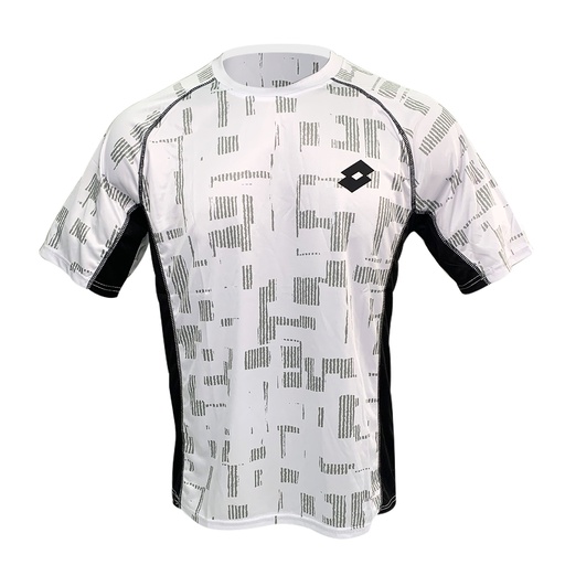 [LO-JOAQUIN/BS-WBLA-S] FRANELA CABALLERO LO-JOAQUIN/BS (H2-WHITE/BLACK, S)